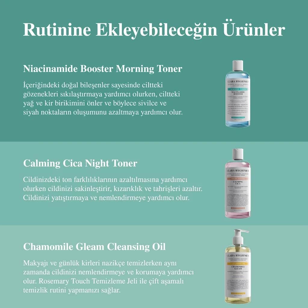 Clara Hygienics Rosmarin PHA Gesichtsreinigungs-Gel 400 ml