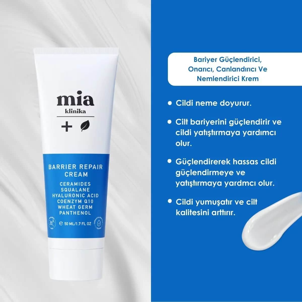 Крем для лица увлажняющий и revitalizing 50 мл от Mia Klinika