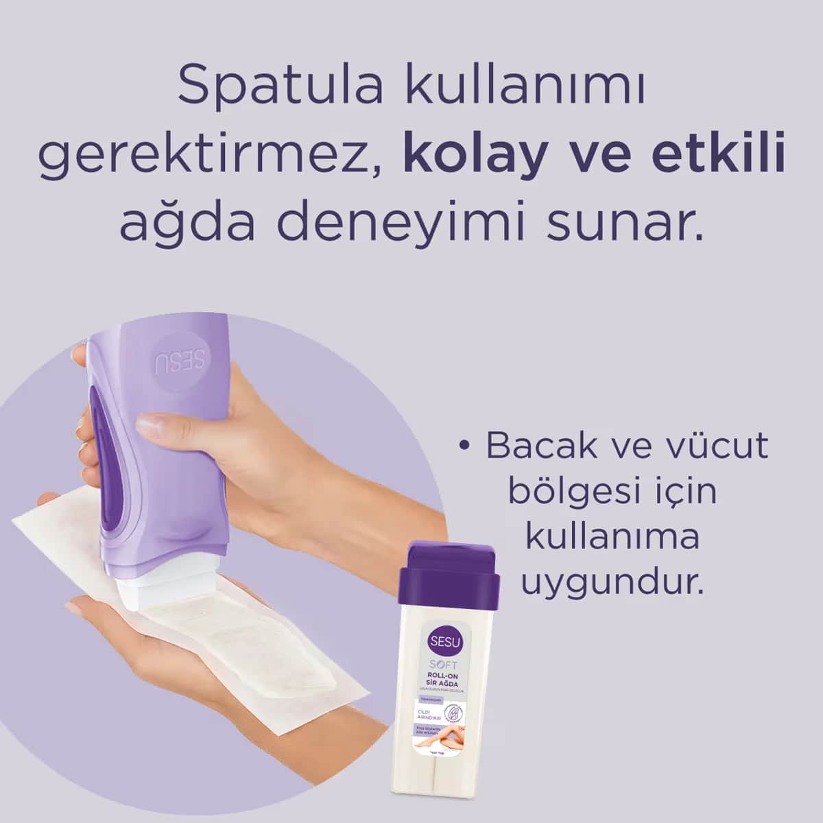 Sesu Roll-on Wax Soft 100 ml
