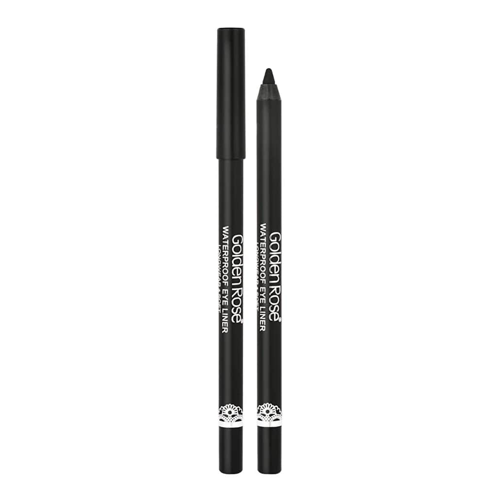 Карандаш для глаз водостойкий Ultra Black Longwear от Golden Rose