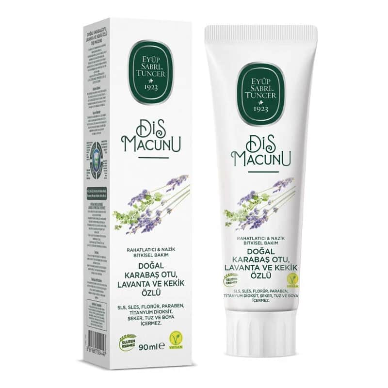 Eyüp Sabri Tuncer Natural Black Pepper - Lavender And Thyme Extract Toothpaste 90 ml