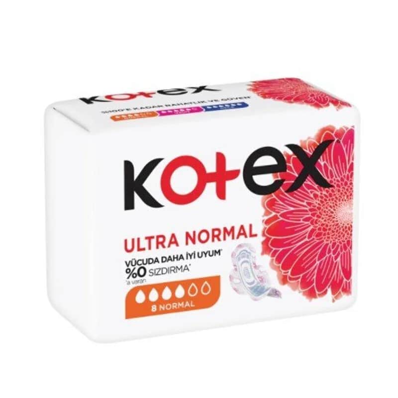 Kotex Ultra Normal Binden - 8 saugfähige Binden für Komfort