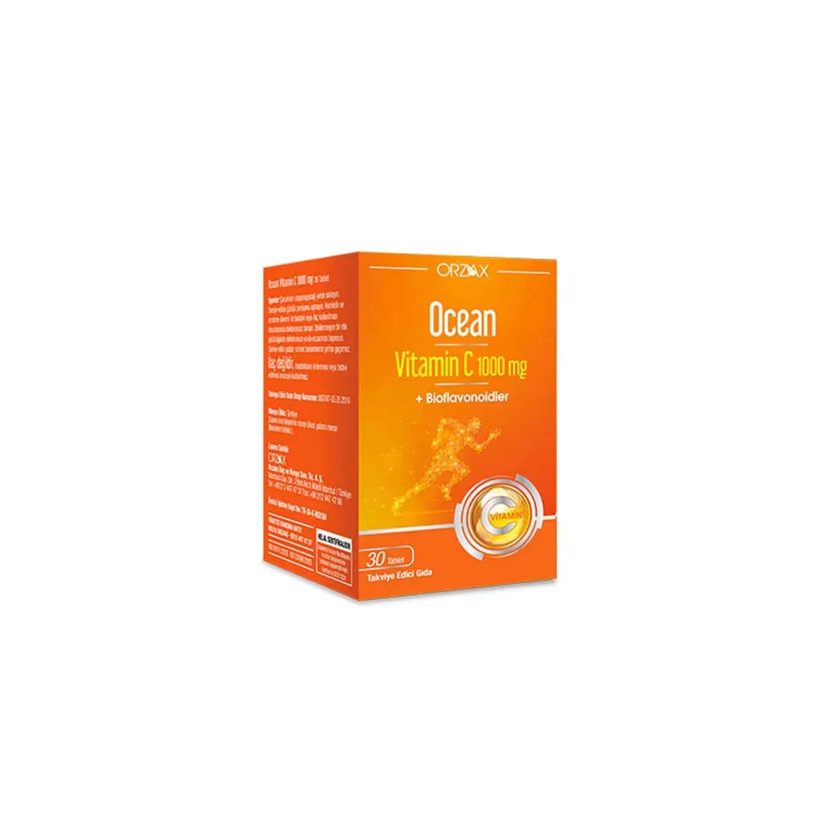 Orzax Ocean Vitamin C 30 tablets