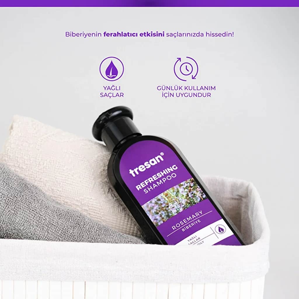 Tresan Revitalisierendes Shampoo mit Rosmarinextrakt 300ml