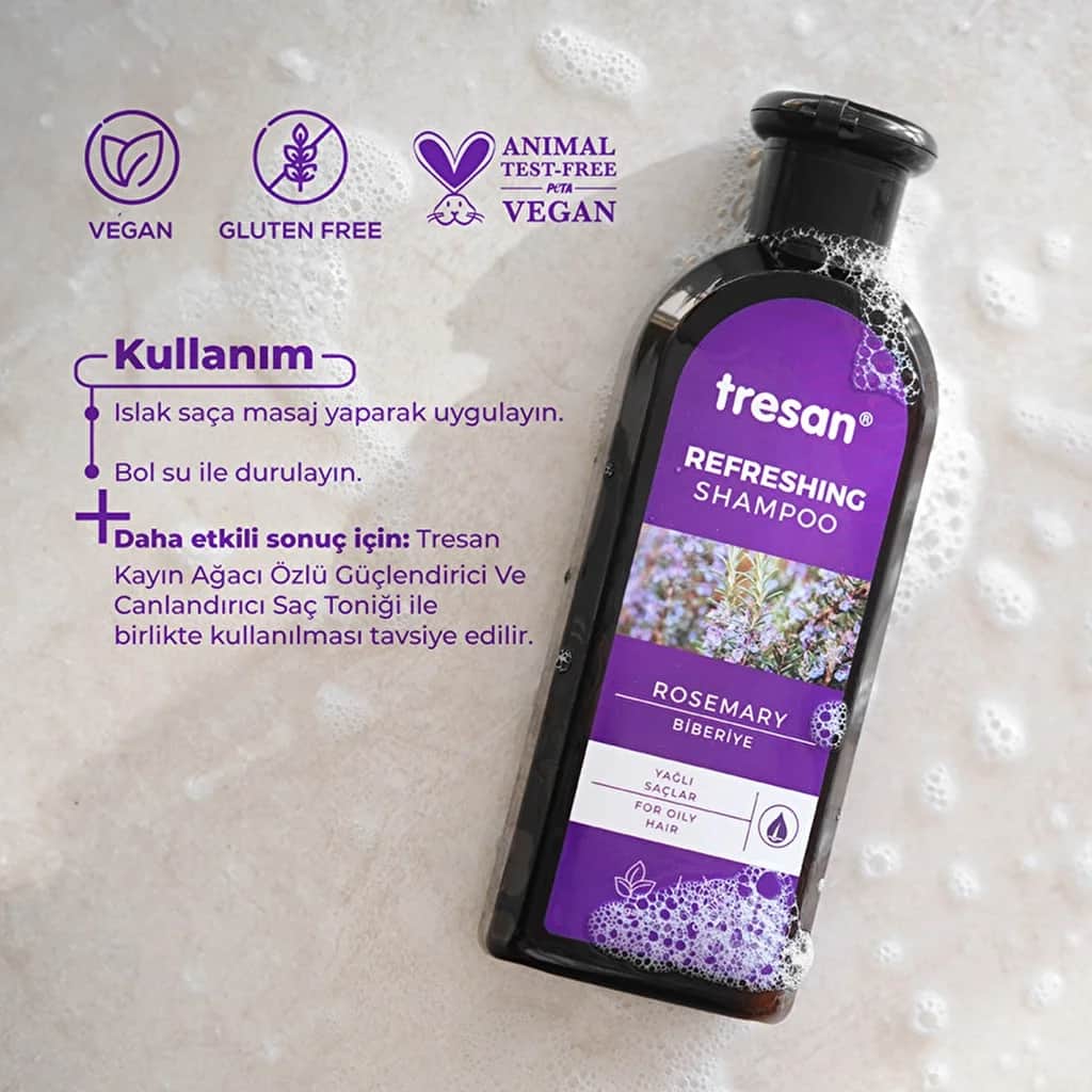 Tresan Revitalisierendes Shampoo mit Rosmarinextrakt 300ml