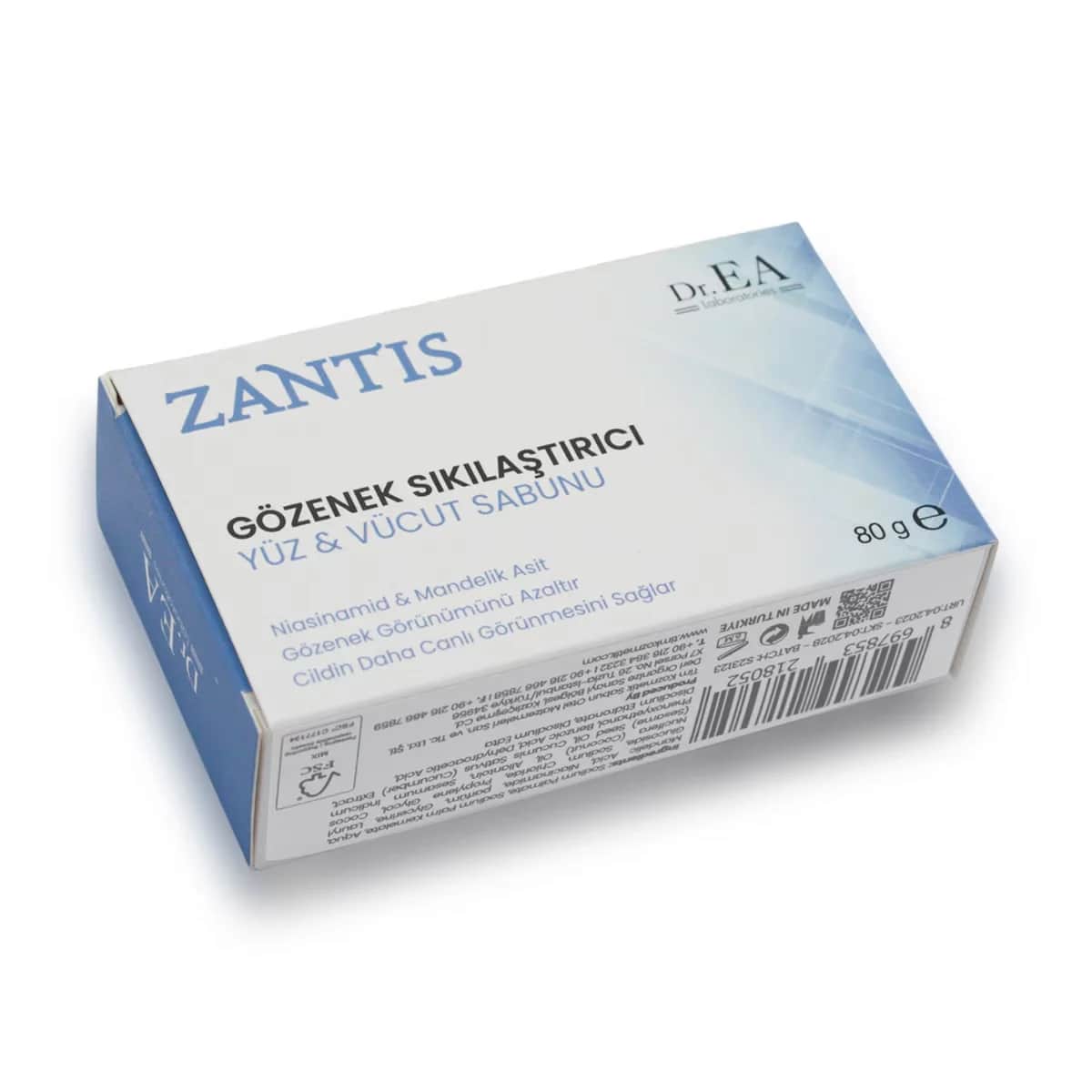 Zantis Augenstraffende Seife mit Niacinamid - 80g