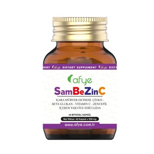Afye Sambezinc Supplementary Food 60 herbal Capsules