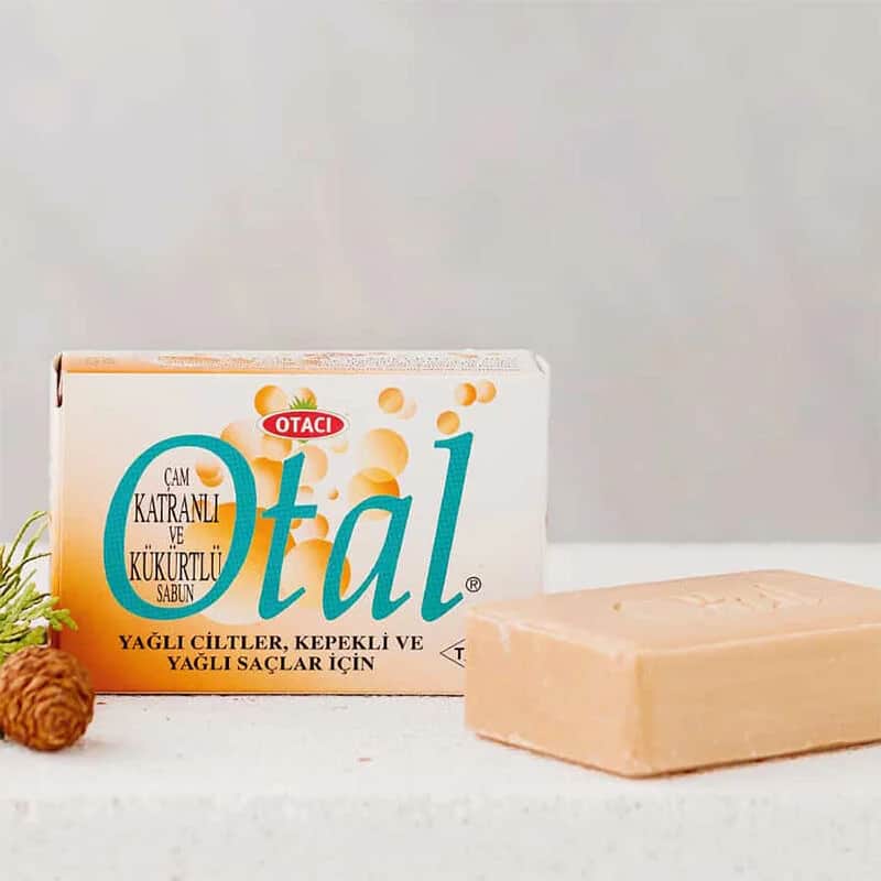 Otacı Otal Kiefernteer- und Schwefelseife 80g