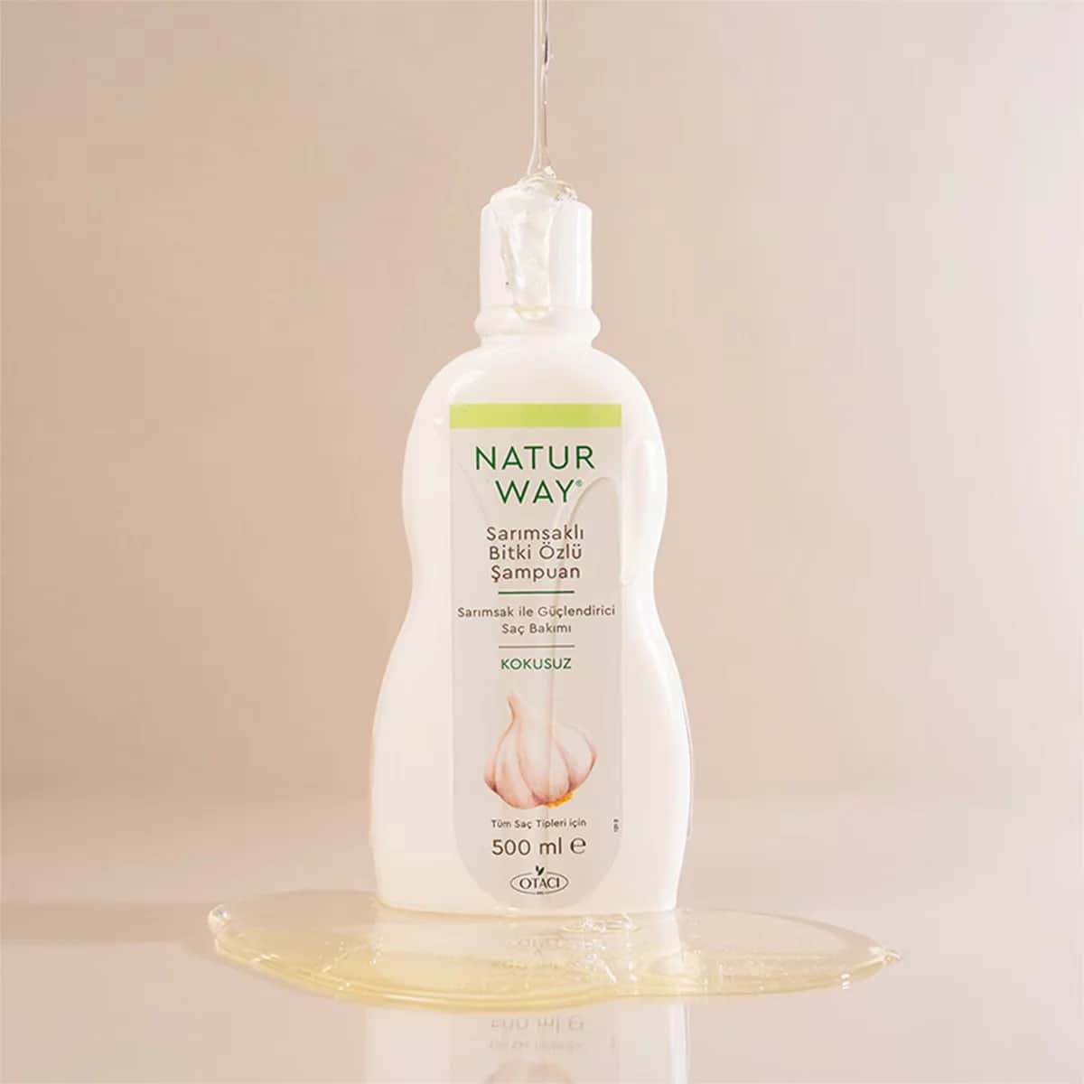 Otacı Naturway Knoblauch Kräuterextrakt Shampoo 500ml