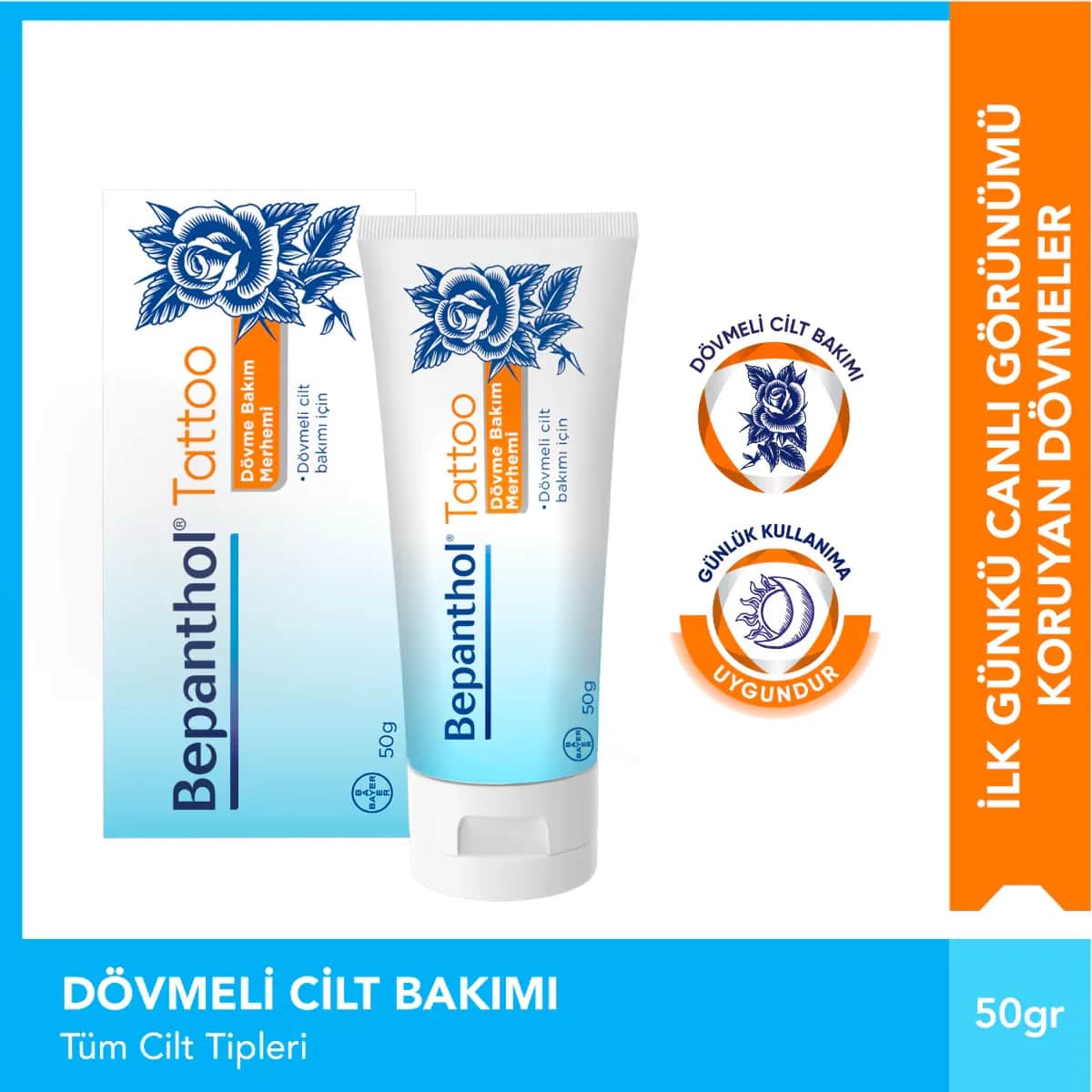 Bepanthol Tattoo Pflege Salbe 50g