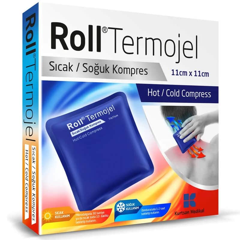 Roll Thermogel Hot Cold Compress 11 cm X 11 cm