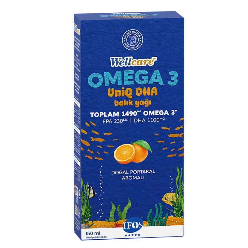 Wellcare Omega 3 Fischöl 150ml