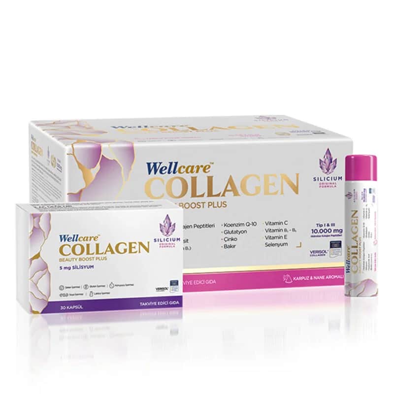 Wellcare Collagen Beauty Boost 10,000 mg 30 tubes And 30 capsules