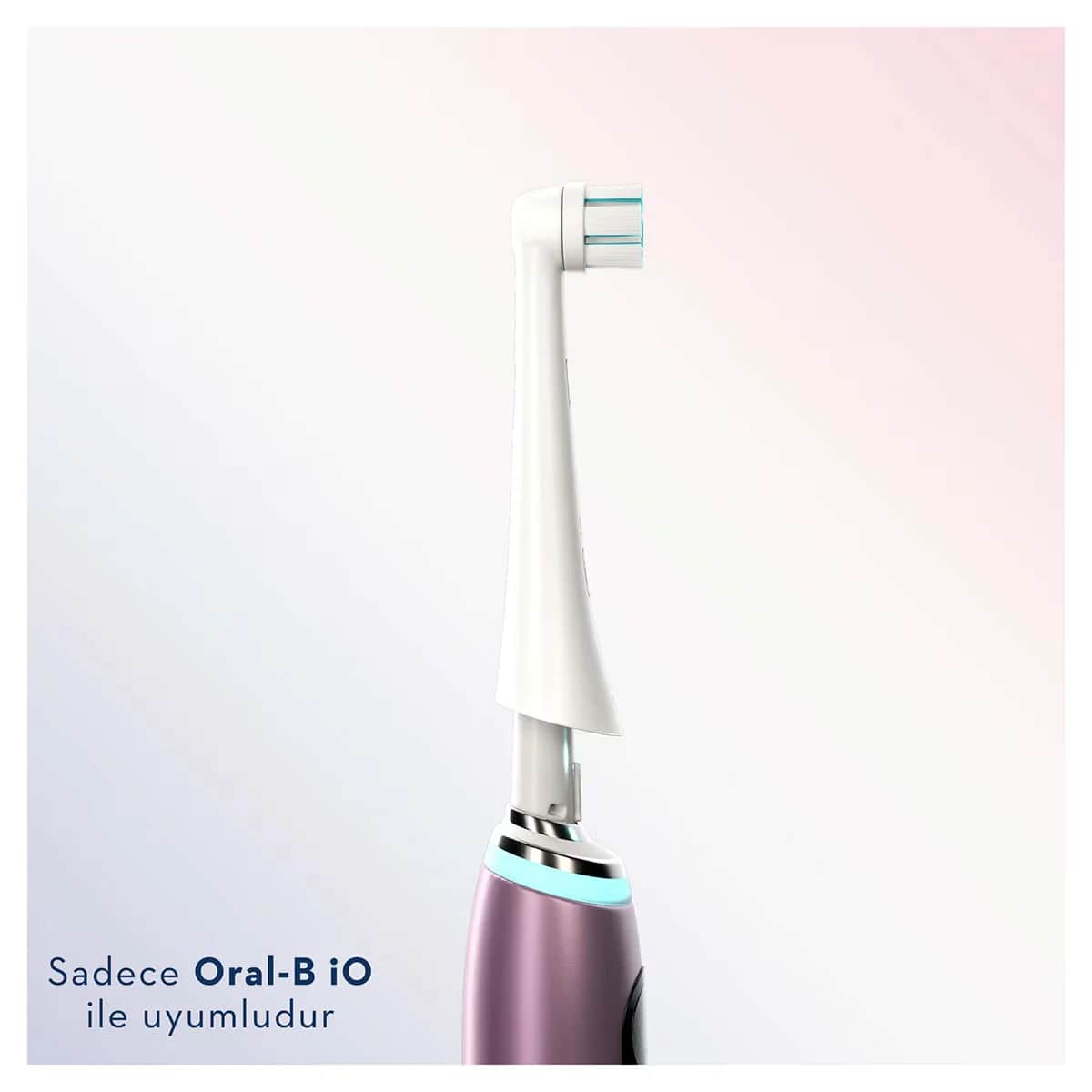 Oral-B iO Sanfte Pflege Zahnbürstenköpfe für empfindliches Zahnfleisch - 4er-Pack