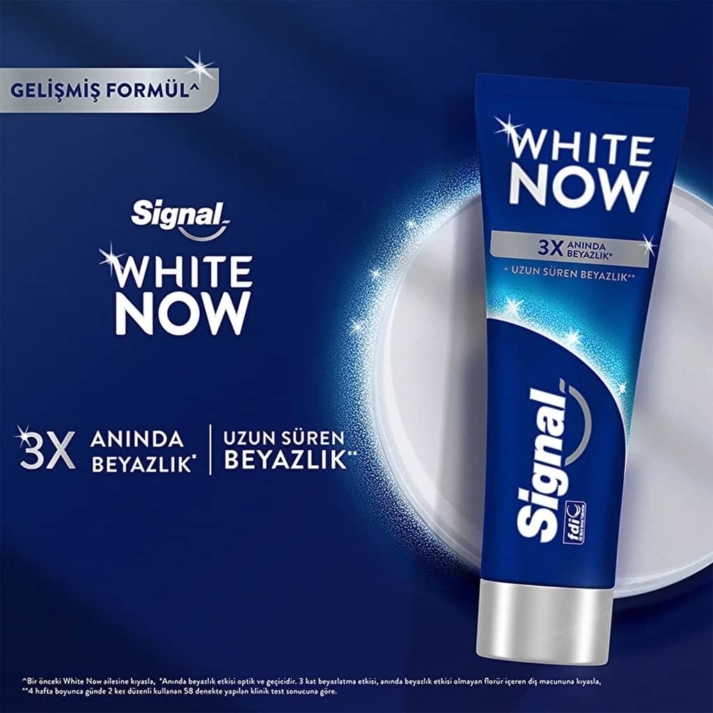 Зубная паста Signal White Now 75 мл