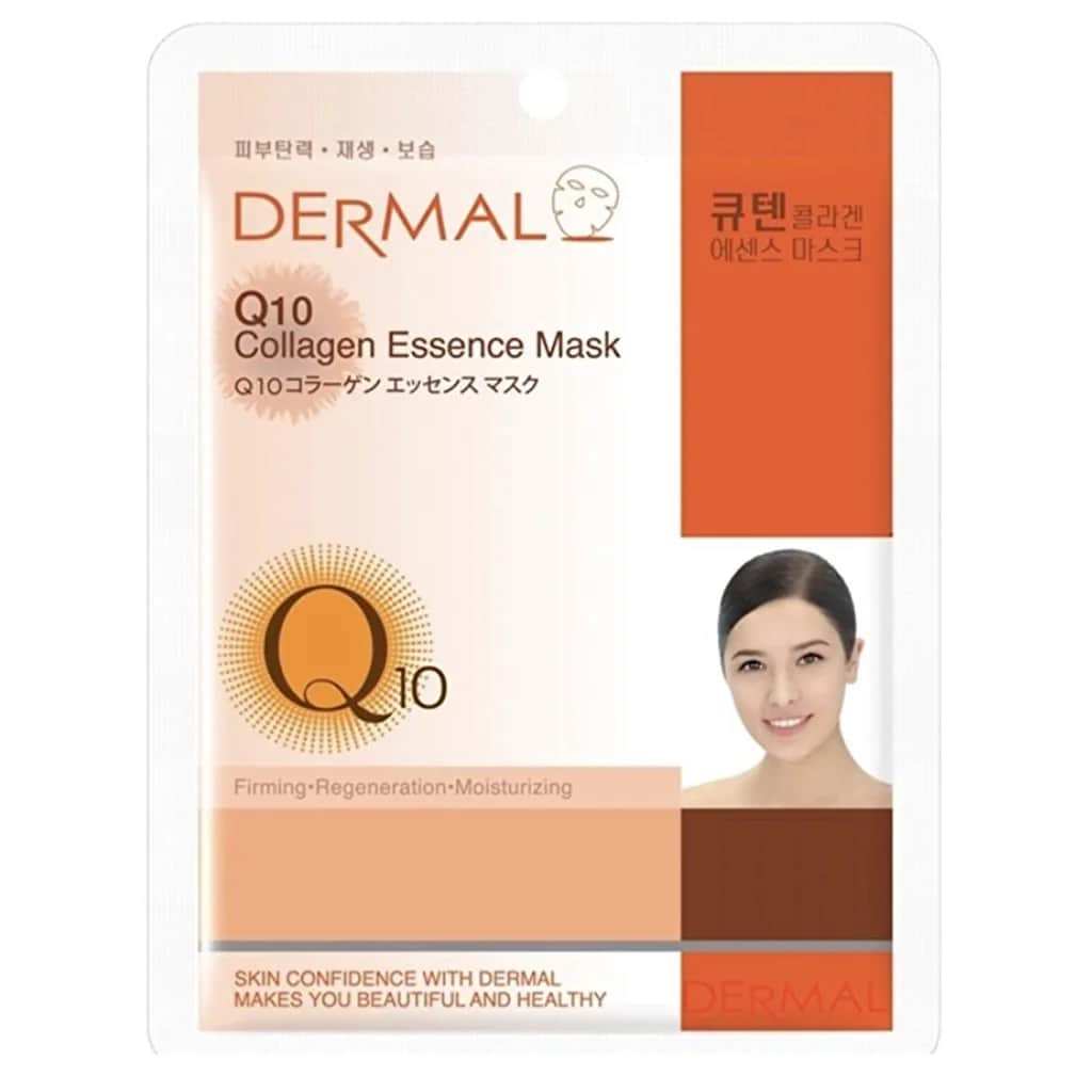 Dermal Collagen Paper Mask with Coenzyme Q10 &amp; Vitamin E