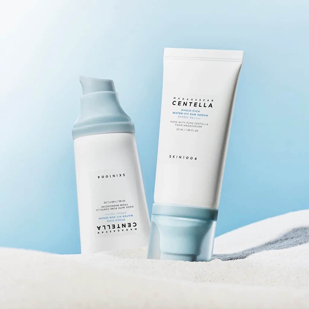 Сентелла Хиало Сика Вода Фит Солнцезащитный Сыворотка SPF50+ 50мл от Skin 1004