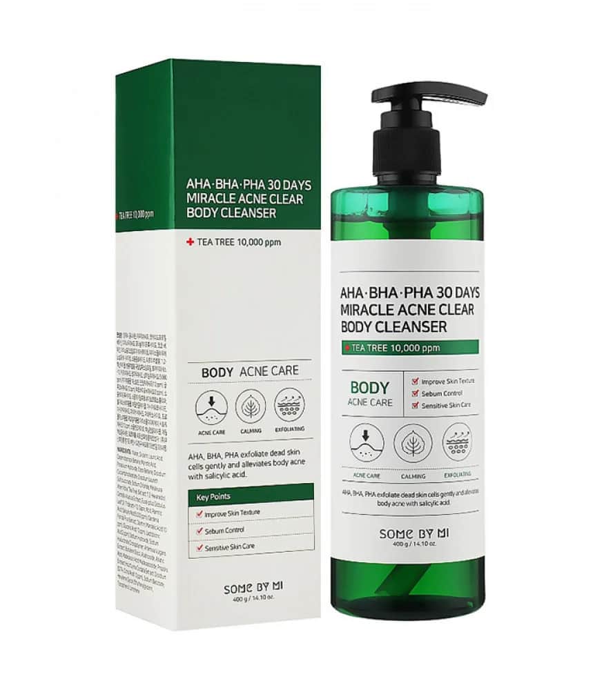 Мирacle Пилинг Кислотное Тело Мыло для Лечения Акне 400г от Some By Mi