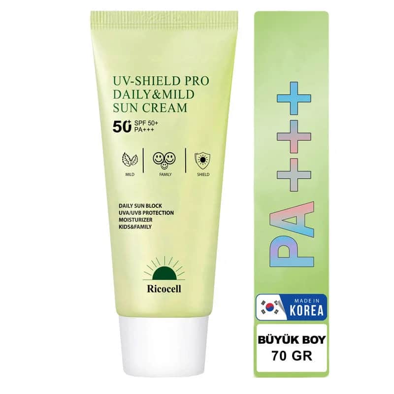 Рикоселл Ув Щит Про Дневной Мягкий Солнцезащитный Крем SPF 50+ PA+++ 70 мл