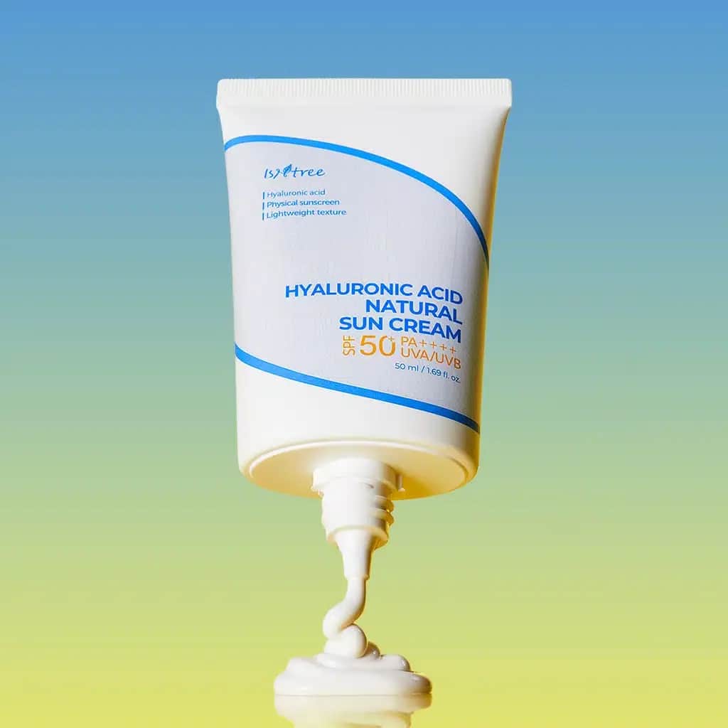 واقي شمس طبيعي بحمض الهيالورونيك SPF 50+ PA++++ 50 مل من إسنتري Isntree