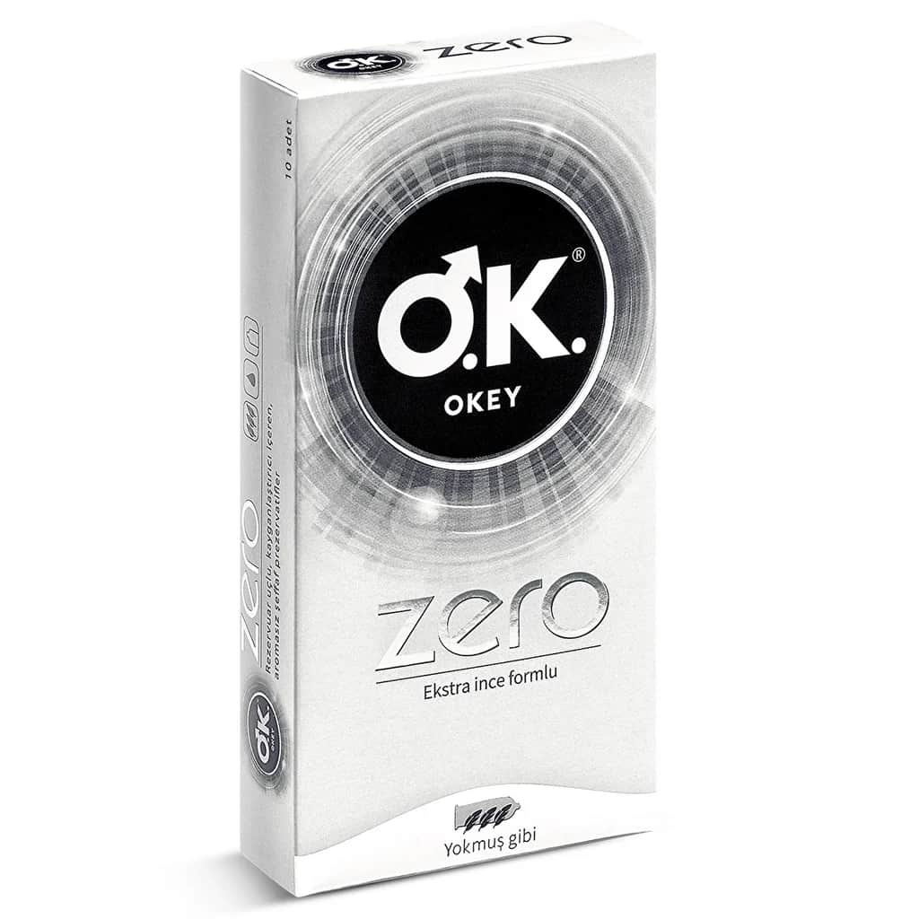 Okey Zero Extra Thin Form Condom 10 pcs