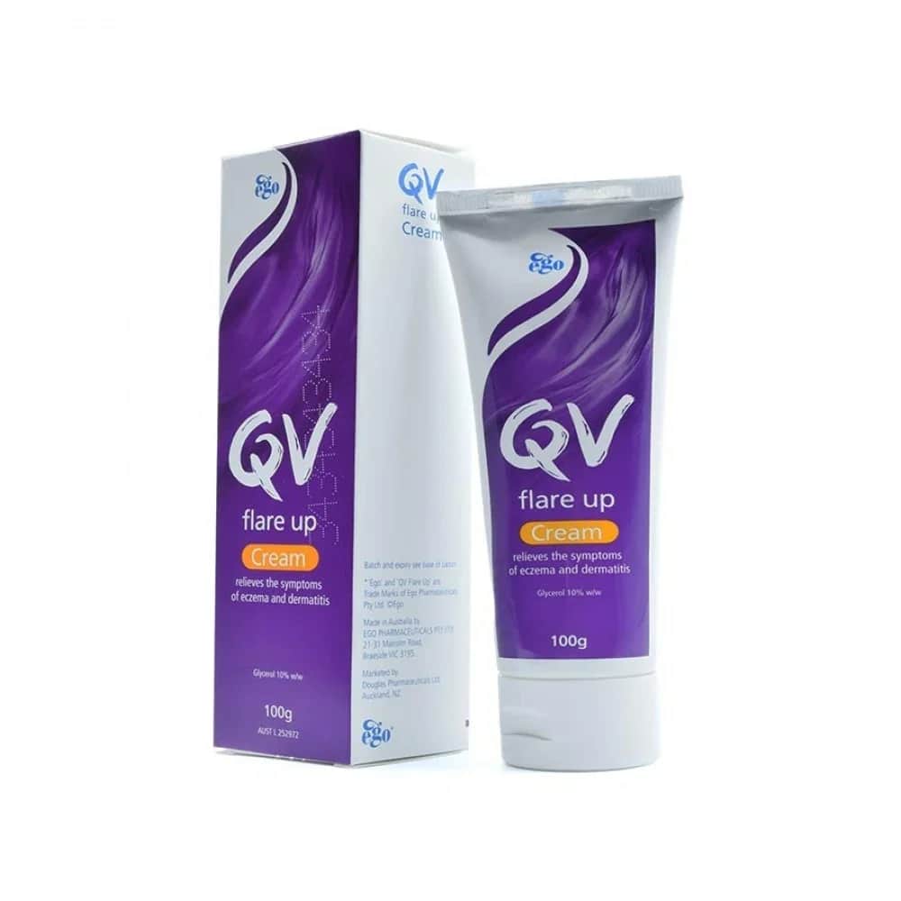 Ego Cream for Moisturizing and Treating Irritated Skin with Eczema by QV - 100 grams