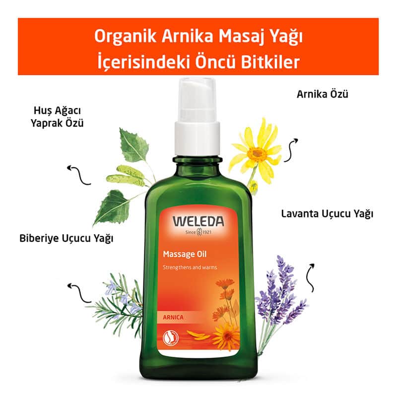 Weleda Arnica Massage Oil 100 ml
