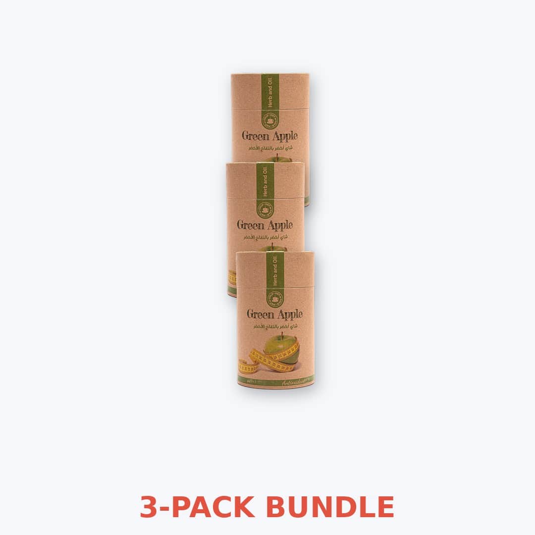 Herb and Oil Grüner Apfel Grüntee 3er-Pack – Sparpaket - 1