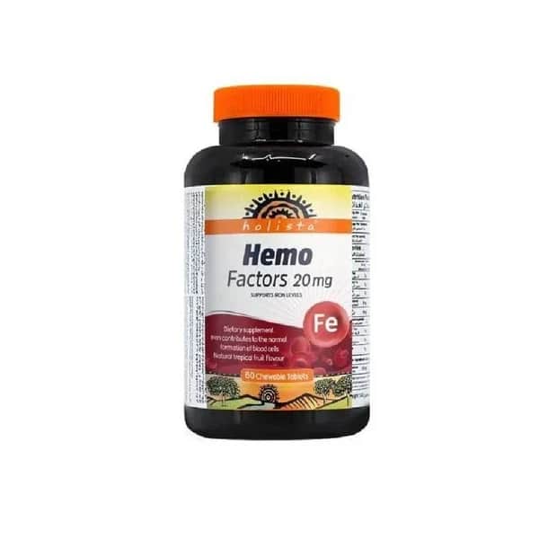 Holista Hemo Faktoren 20 mg Eisenunterstützung Kautabletten