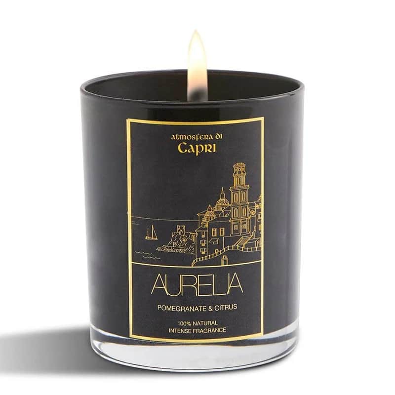 Aurelia Geneve Duftkerze Schwarze Granatapfel &amp; Zitrus 180g