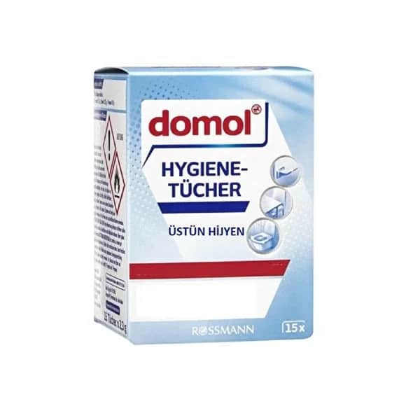 Domol Hygiene Reinigungstücher 15 Stück