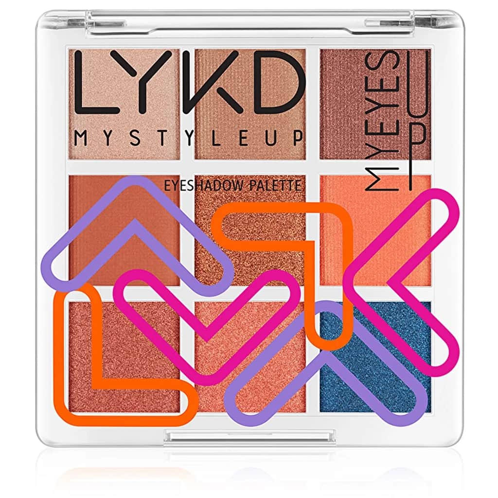 LYKD 9-teilige Lidschattenpalette 250 Sunset Glow