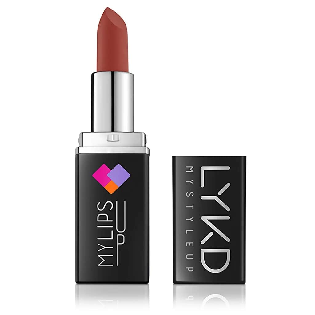 LYKD Mattem Lippenstift 169 - Kühnes Heißes Rostfarben Langanhaltende Farbe