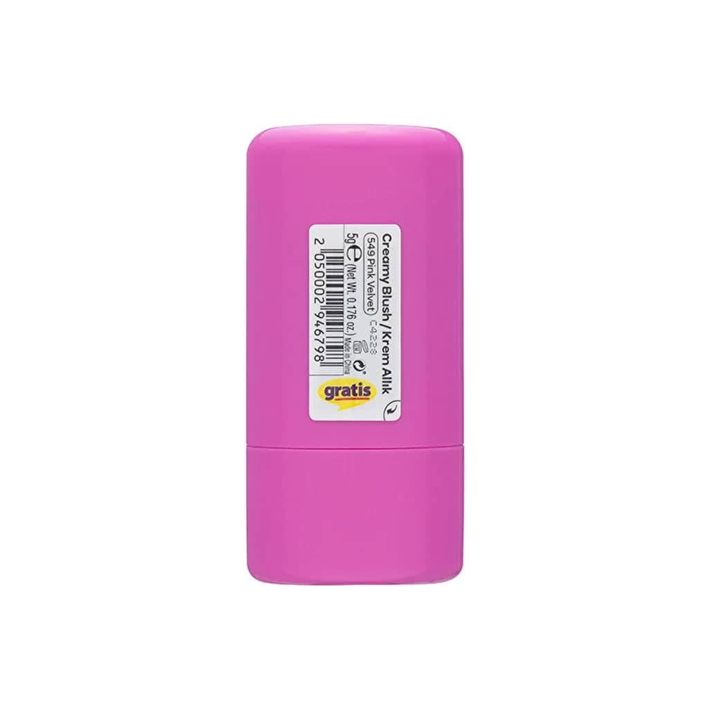 Beaulis Fun Creamy Boom Stick Blush - Pink Velvet 549