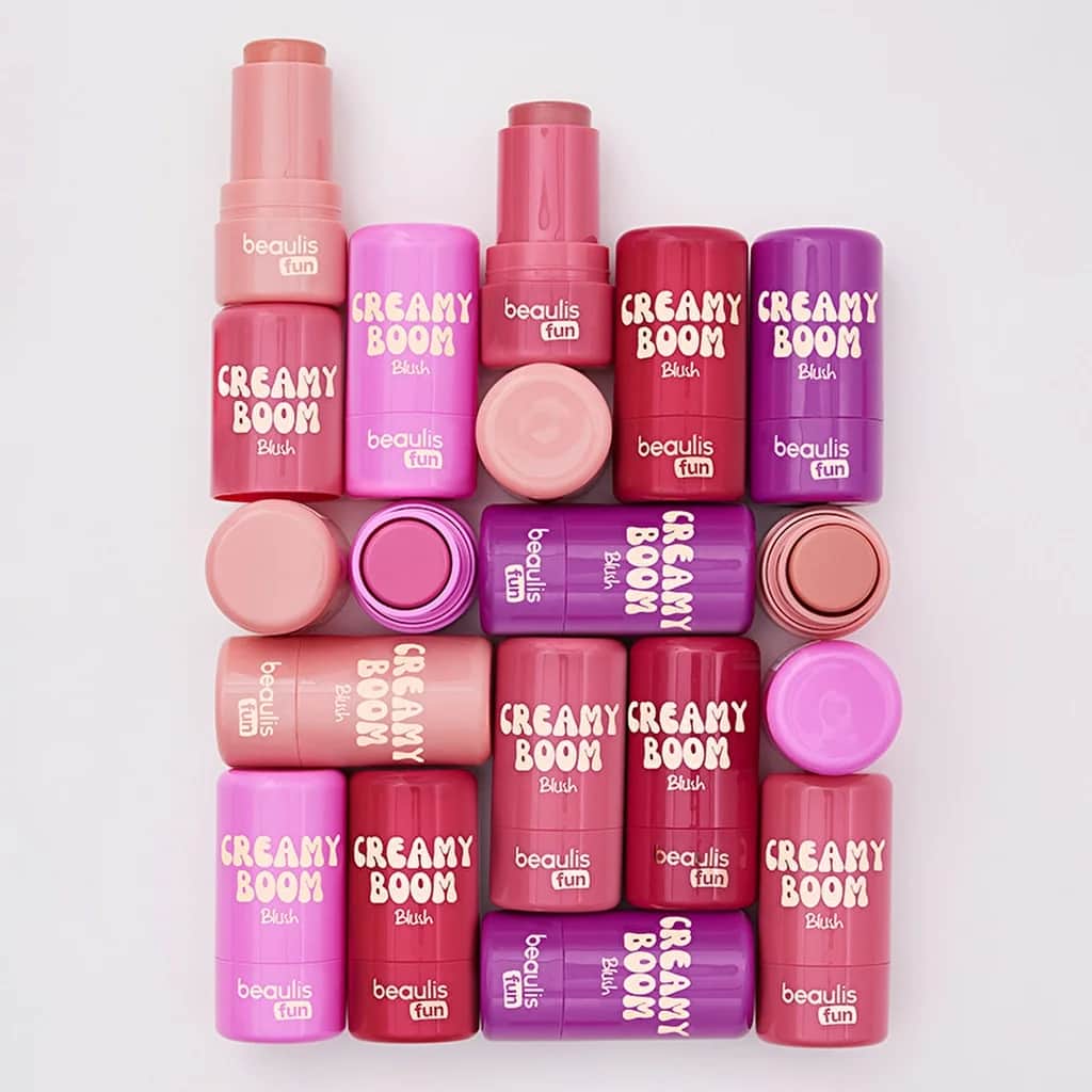 Beaulis Fun Creamy Boom Stick Blush - Pink Velvet 549