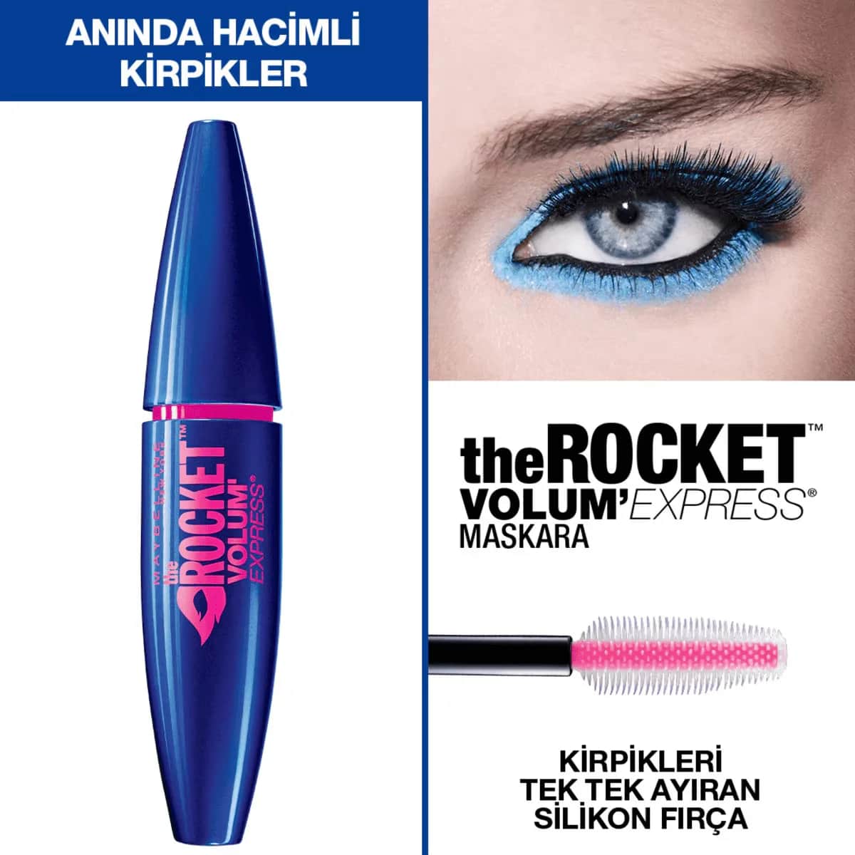 Maybelline Volum' Express Rocket Extra Black Mascara