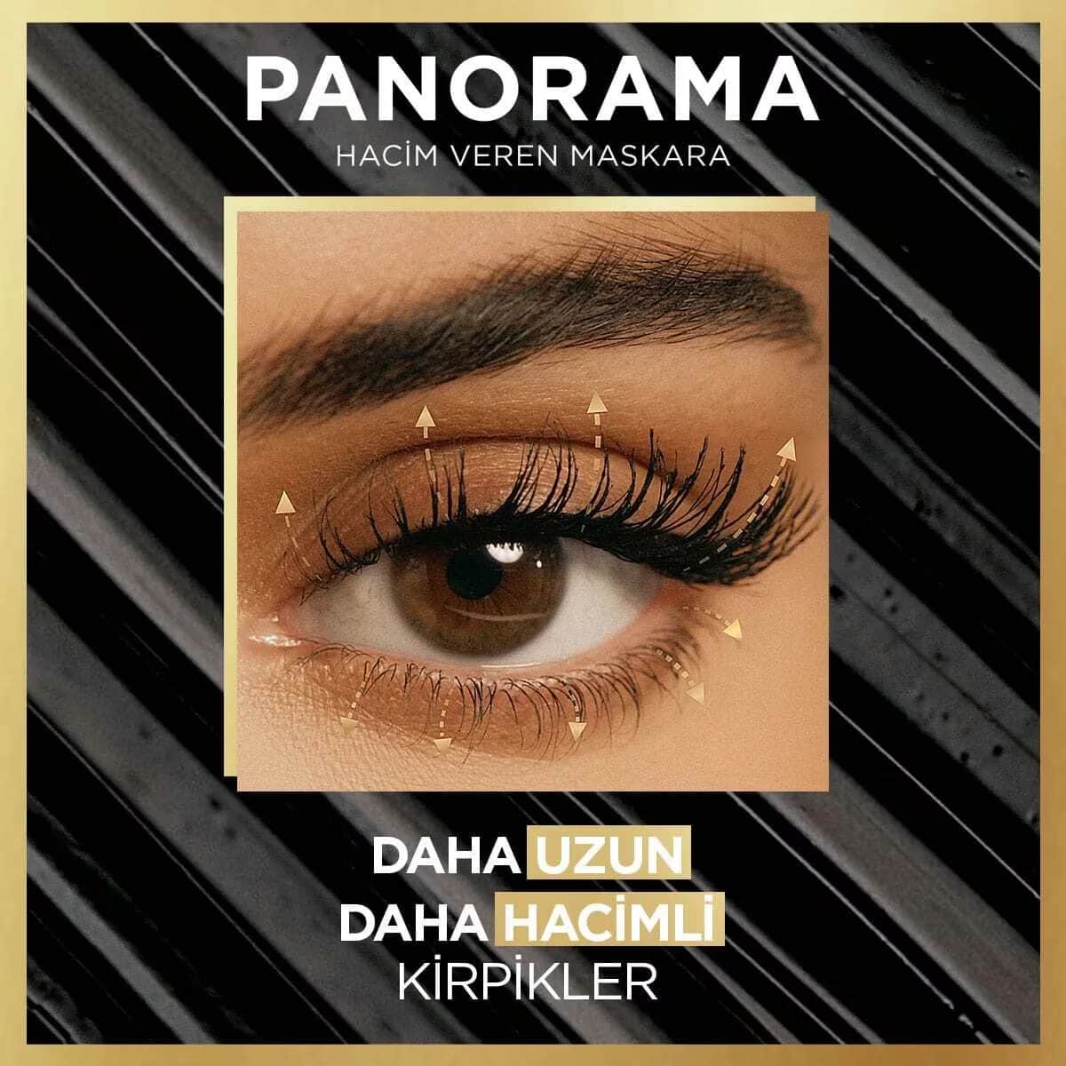 L'Oréal Paris Panorama Volumen Mascara - Schwarz 9,9ml