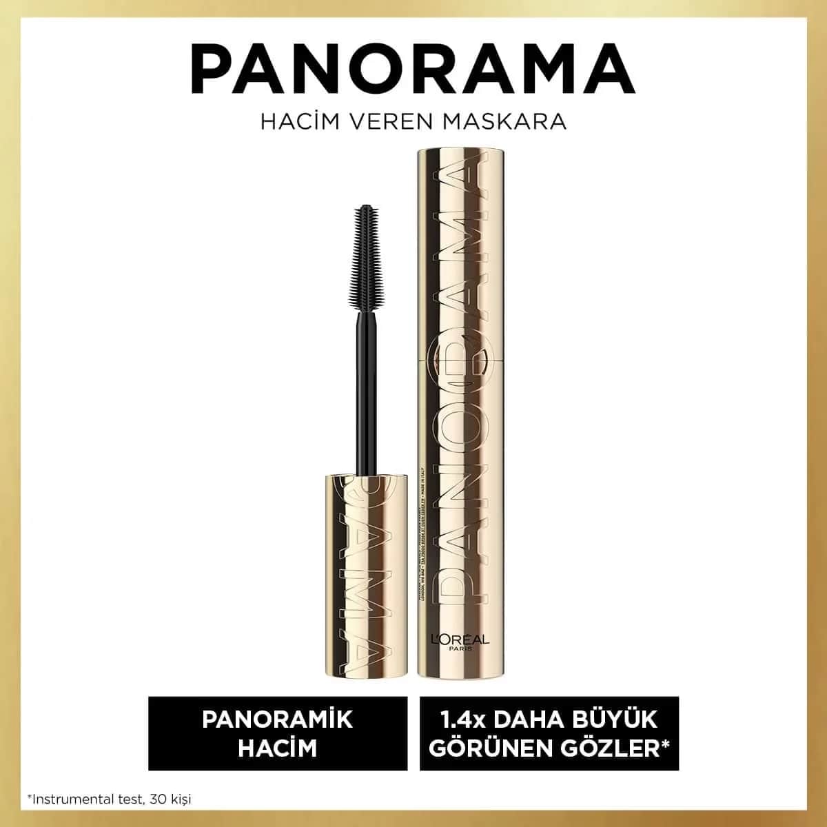L'Oréal Paris Panorama Volumen Mascara - Schwarz 9,9ml