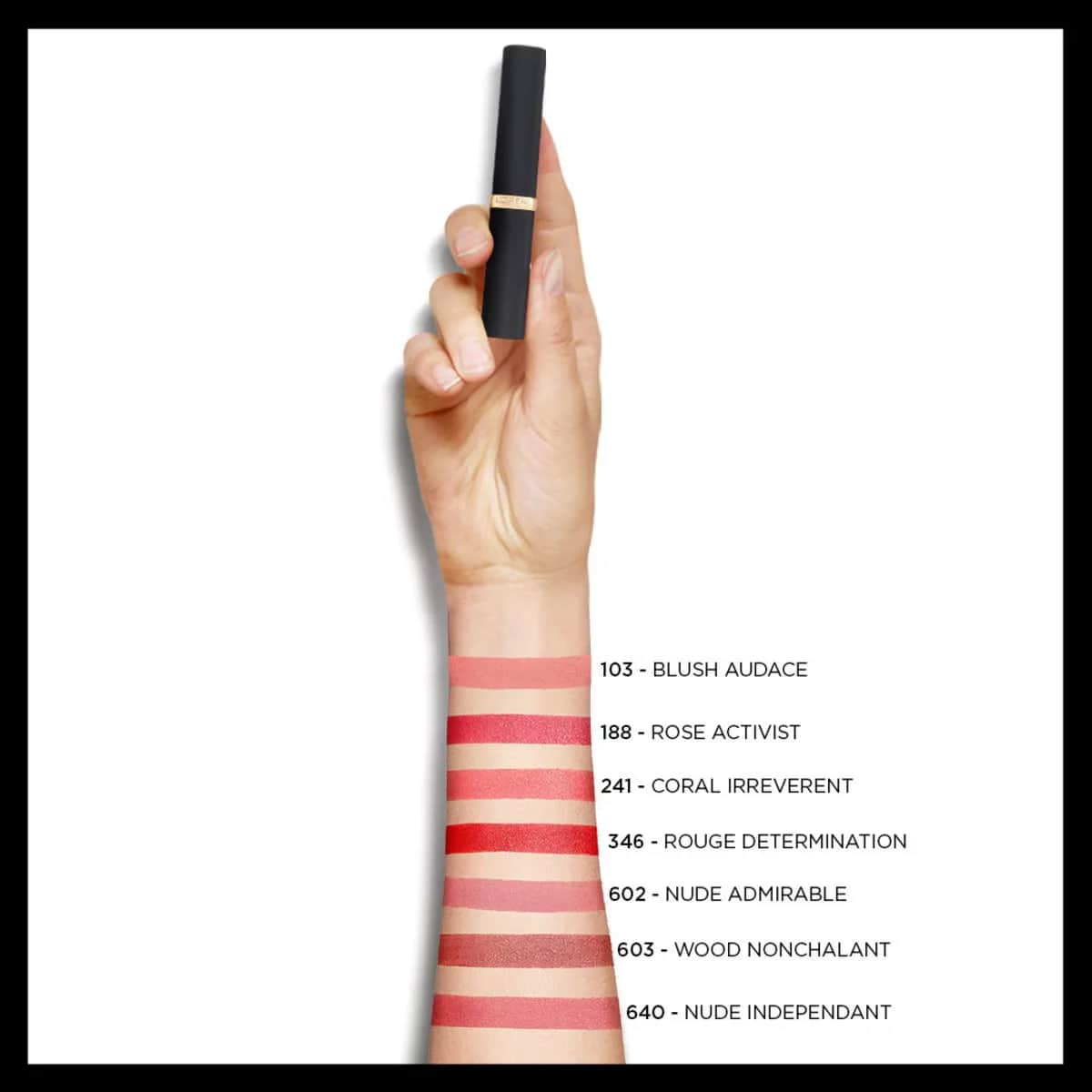 L'Oréal Paris Color Riche Intensiv Volumen Matt Lippenstift 346