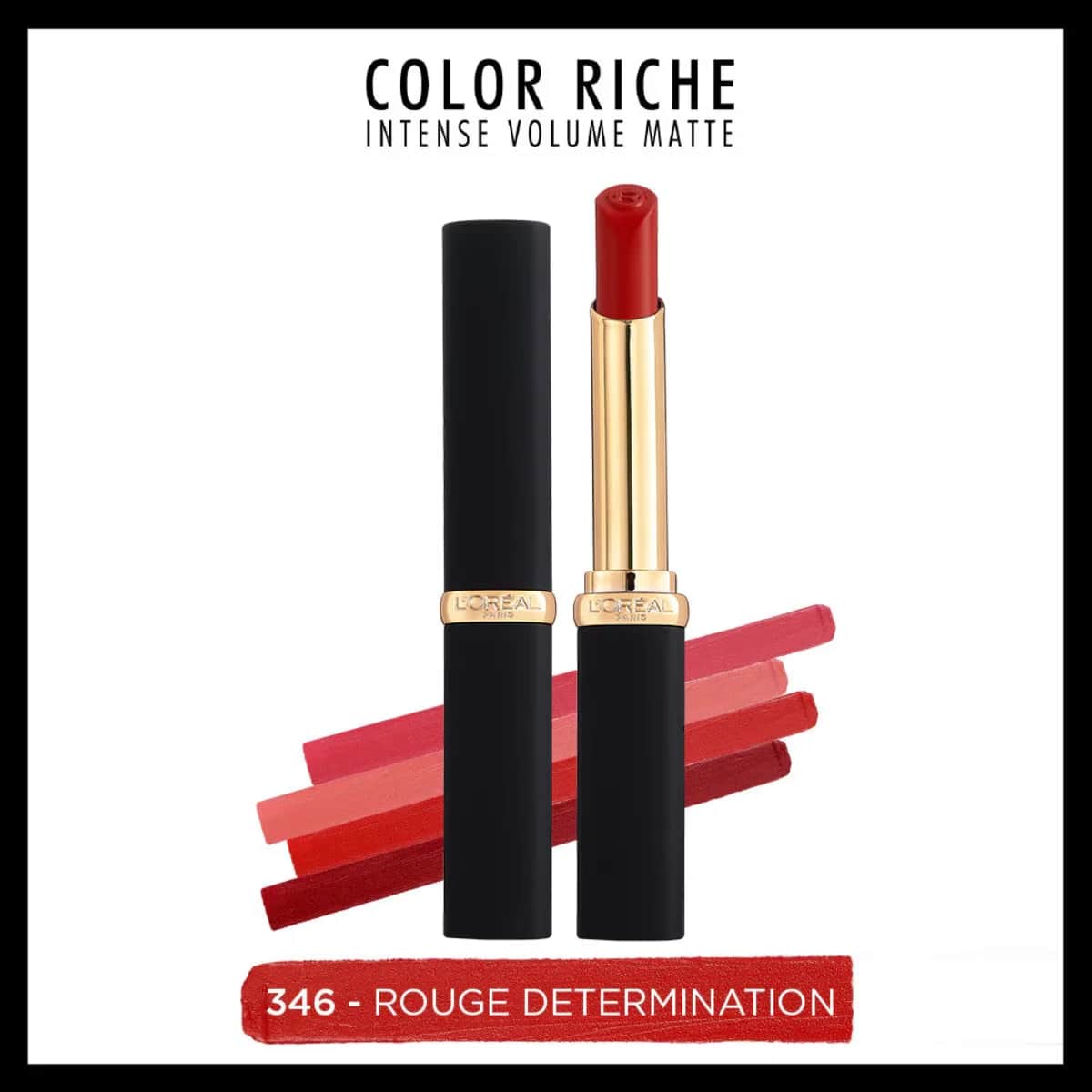 L'Oréal Paris Color Riche Intensiv Volumen Matt Lippenstift 346