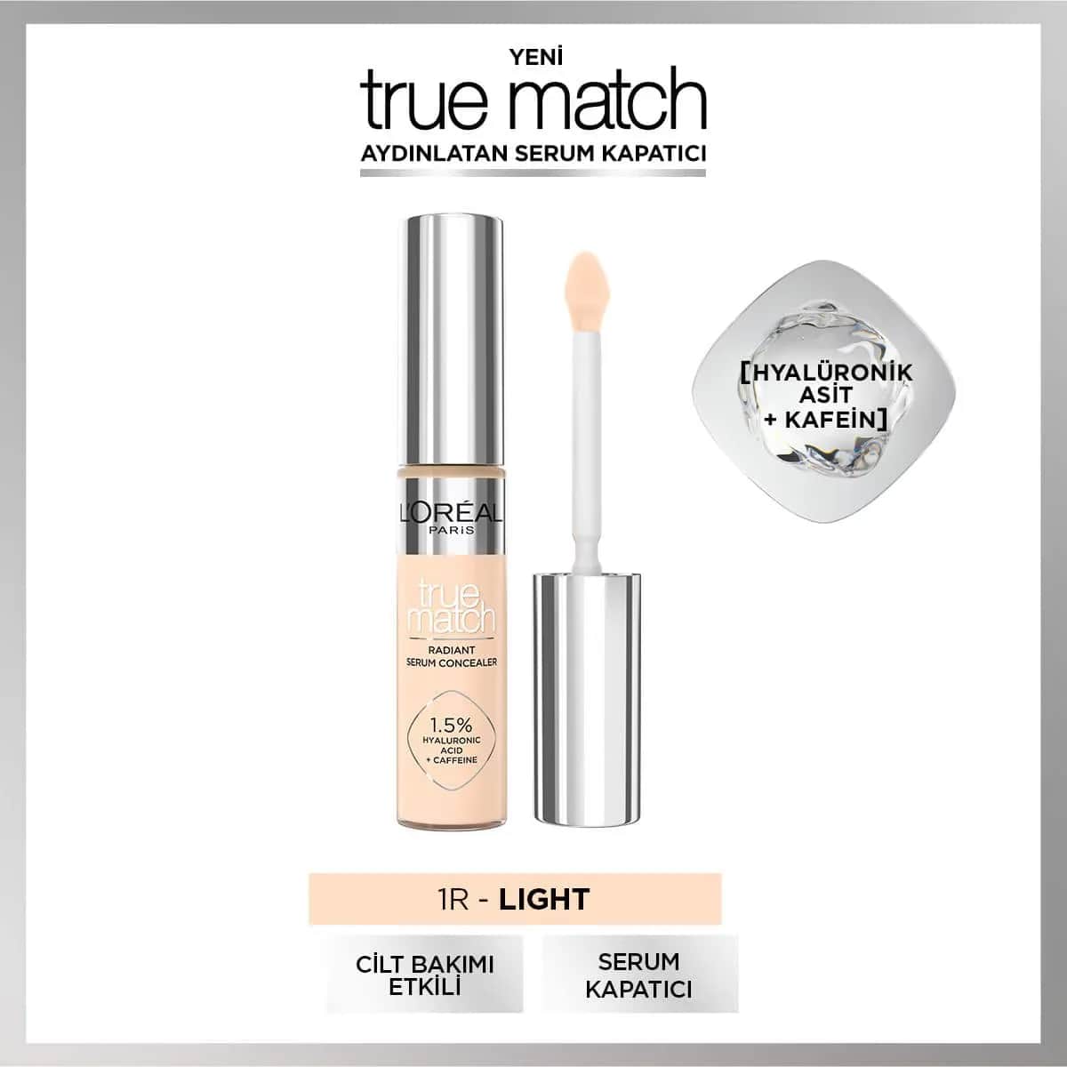 L'Oréal Paris True Match Radiant Serum Concealer 1R - 11ml