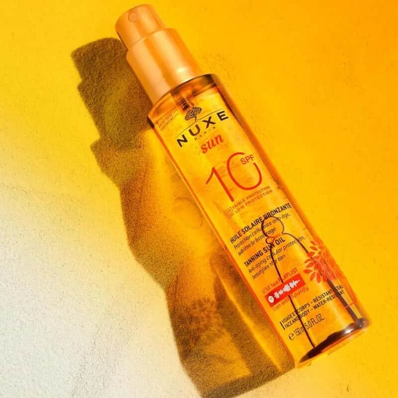 Nuxe Sun Bräunungsöl für Gesicht und Körper SPF10 - 150ml