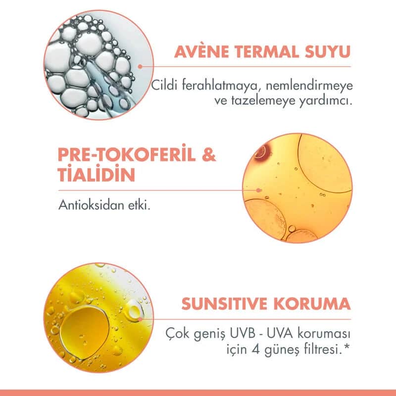 Avene Fluid Sport Sonnencreme LSF 50+ Leicht &amp; Wasserfest