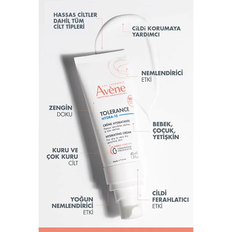Avene Tolerance Hydra-10 Feuchtigkeitscreme 40ml