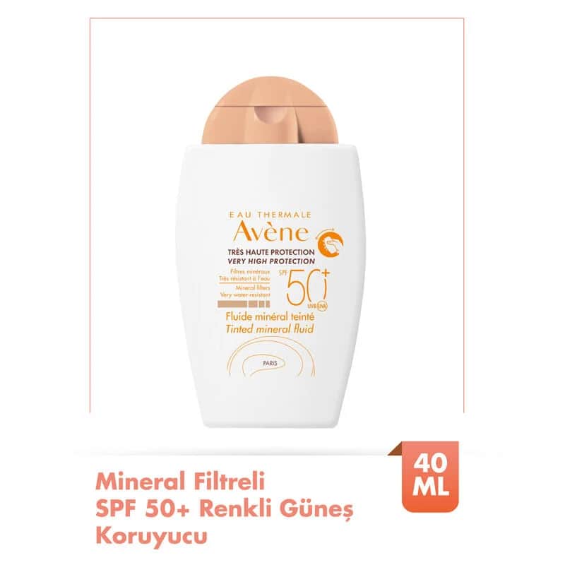 Avene Tönende Mineralische Sonnencreme LSF 50 - 40ml