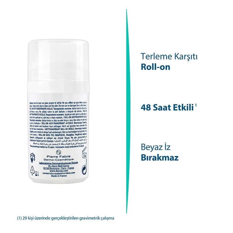 Ducray Hidrosis Anti-Transpirant Roll-On 40ml