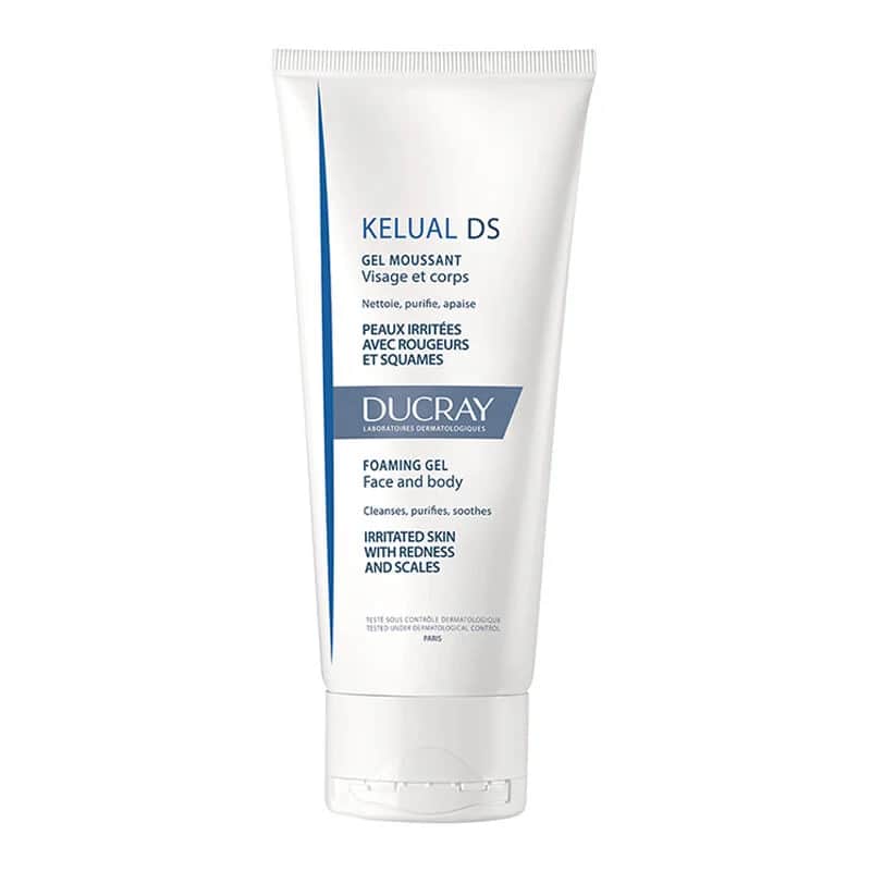 Ducray Kelual DS Schäumendes Reinigungsgel für Kopfhaut und Haut 200ml