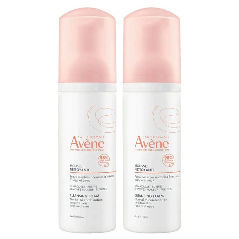 Avene Reinigungsschaum Set - 2x150ml