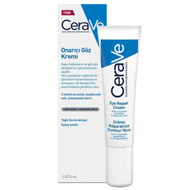 CeraVe Wiederherstellende Augencreme mit feuchtigkeitsspendenden Eigenschaften 14ml