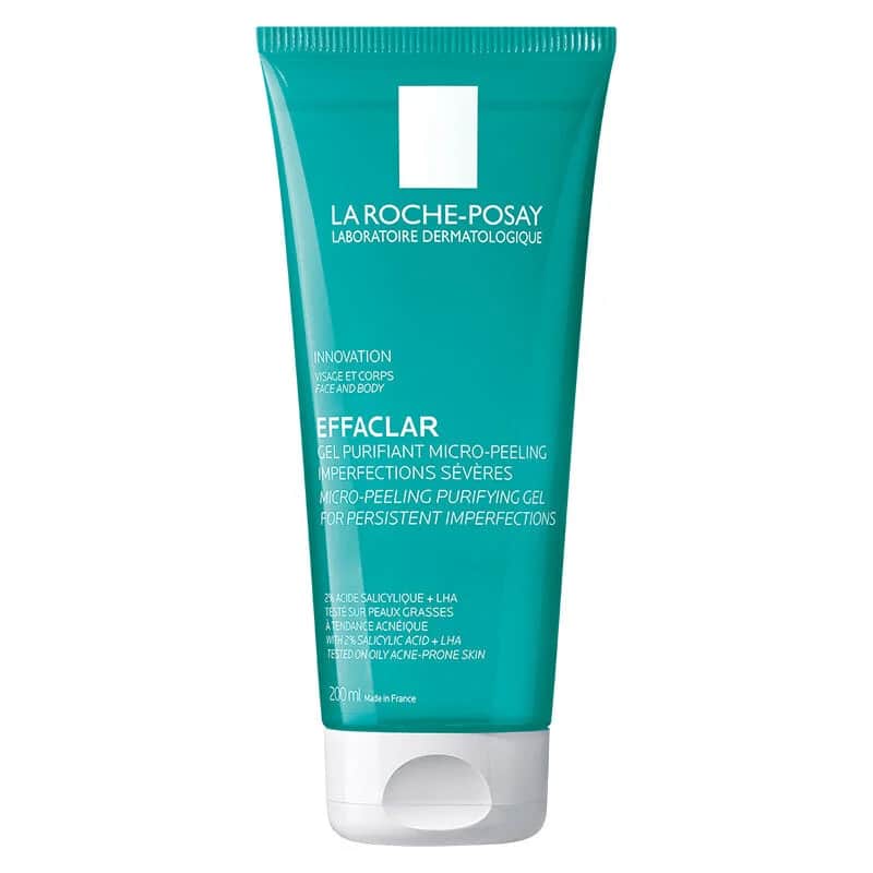 La Roche-Posay Effaclar Mikro-Peeling-Gel für fettige Haut 200ml